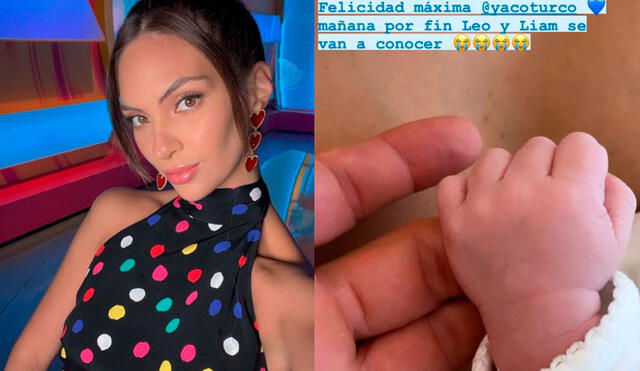 Natalie Vértiz anunció el nacimiento de su segundo hijo por medio de las redes sociales con tiernas imágenes. Foto: Natalie Vértiz / Instagram