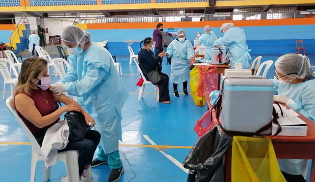 Las autoridades de Salud vienen solicitando mayores lotes de vacunas. Foto: Prensa Geresa