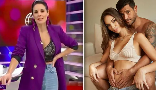 Rebeca Escribens reemplazará a Natalie Vértiz en la conducción de Estás en todas. Foto: composición captura América TV / Instagram