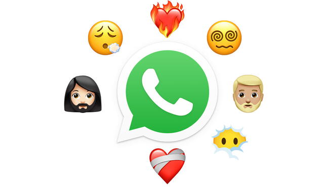 La versión 2.21.16.10 de WhatsApp incluyó estos emojis. Foto: Xataka