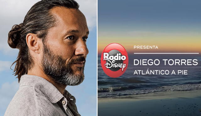 Diego Torres presenta este viernes 13 Atlántico a pie. Foto: composición/Star Channel