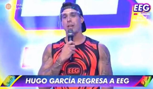 Hugo García sorprendió con su regreso al programa. Foto: captura de América TV