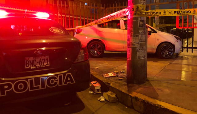 El vehículo le fue prestado a la víctima por uno de sus amigos con el que jugó fútbol. Foto: Gianella Aguirre/URPI-LR