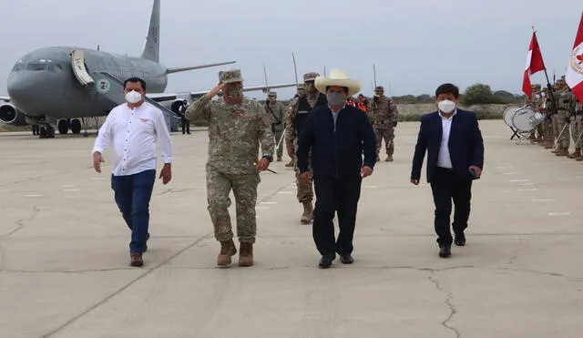 Presidente de la República llega a Piura. Foto: Cutivalú