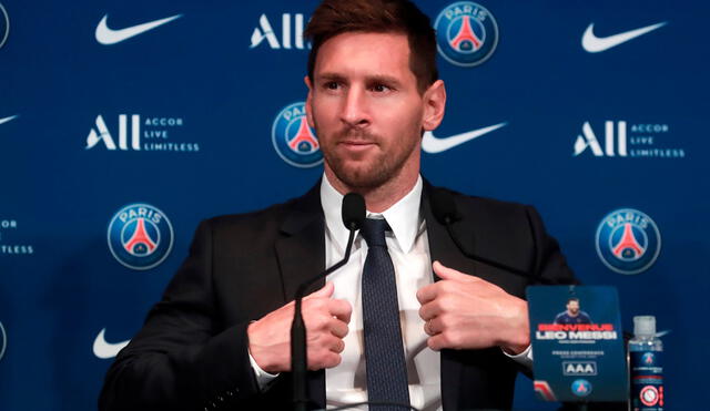 PSG será el segundo club en toda la carrera profesional de Lionel Messi. Foto: EFE