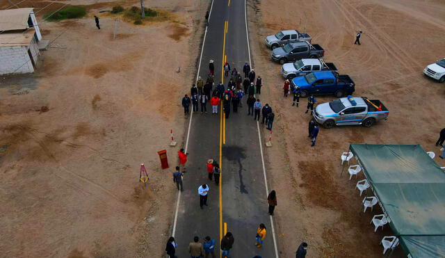 Esta vía tiene una longitud de 7,6 kilómetros. Foto: Gore Tacna