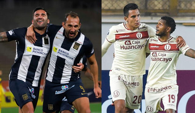 Tras jugarse la fecha 5, Alianza Lima se ubicó en el segundo lugar de la tabla mientras que Universitario en el sexto escaño. Foto: Liga de Fútbol Profesional