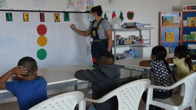 Dictan talleres educativos para reforzar el aprendizaje de los pequeños en Lambayeque. Foto: Museo Chotuna Chornancap