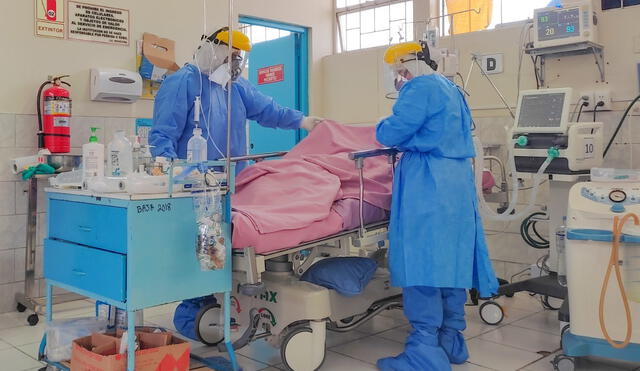 El primer trimestre del año se tenían más de 100 hospitalizados. Foto: Hospital Hipólito Unanue