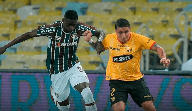 Fluminense rescató un valioso empate sobre el final. Foto: Conmebol