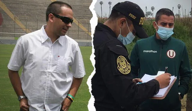 Paolo Maldonado ejercía el cargo de entrenador en las categorías menores en Universitario. Foto: Líbero/Twitter Franco Velazco