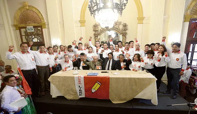 El partido político Perú Libre se fundó el 13 de agosto del 2008. Foto: difusión