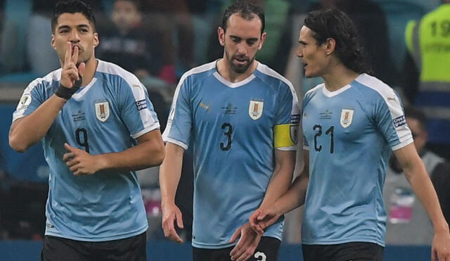 Uruguay se enfrentará a Perú el 2 de septiembre en el Estadio Nacional. Foto: AFP