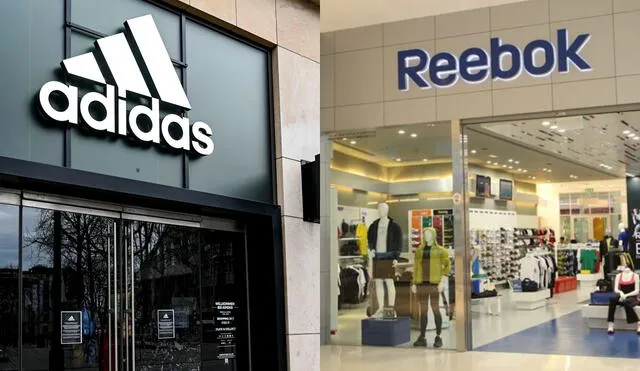 Adidas compró la marca Reebok en 2006 por 3.800 millones de euros. Foto: composición /difusión