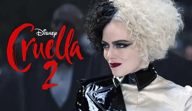 Emma Stone repetirá el papel de Cruella, la popular villana de los 101 Dálmatas. Foto: composición/Disney