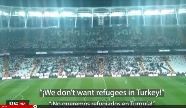 Gritos racistas en Turquía generan la indignación del mundo. Foto: captura de video AS