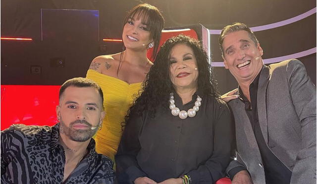 La cantante expresó la admiración que siente por sus compañeros de La voz Perú. Foto: Instagram / Daniela Darcourt