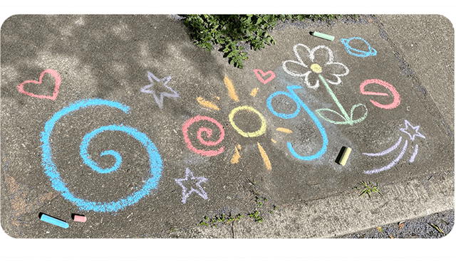 Google celebra el Día del Niño con una ilustración que recuerda los juegos infantiles de antaño. Foto: Google