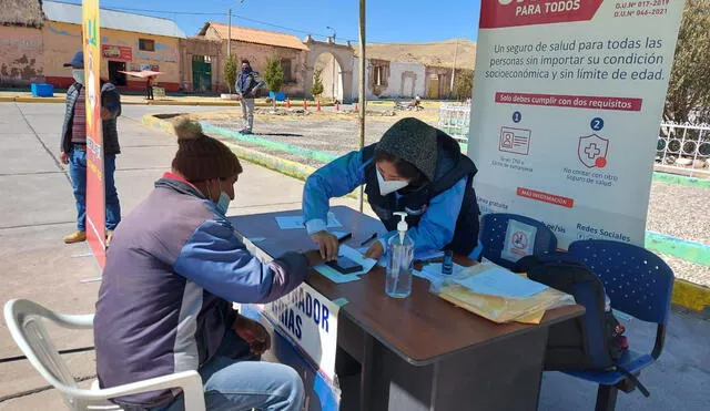 En campaña, renovaron DNI a pobladores de zonas alejadas en Cusco. Foto: Reniec