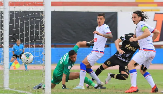 En el Estadio Miguel Grau, Mannucci y Cusco FC se enfrentan por la jornada 7 de la Fase 2. Foto: FPF