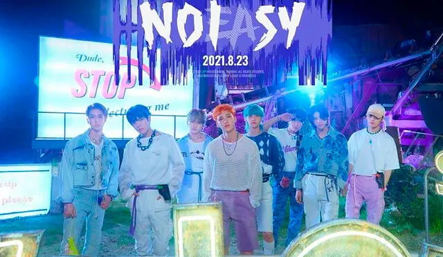 Stray Kids estrenará NOEASY el 23 de agosto de 2021. Foto: JYP