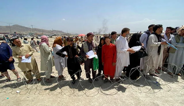 En Afganistán se teme que haya una crisis de refugiados tras la toma de poder reciente por parte de los talibanes. Foto: EFE