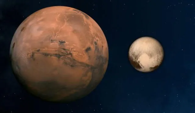 Este 18 de agosto será la conjunción entre Marte y Mercurio. Ambos planetas estarán más próximos a pesar de que todavía los separen cientos de millones de kilómetros de distancia. Foto: Astrologistas