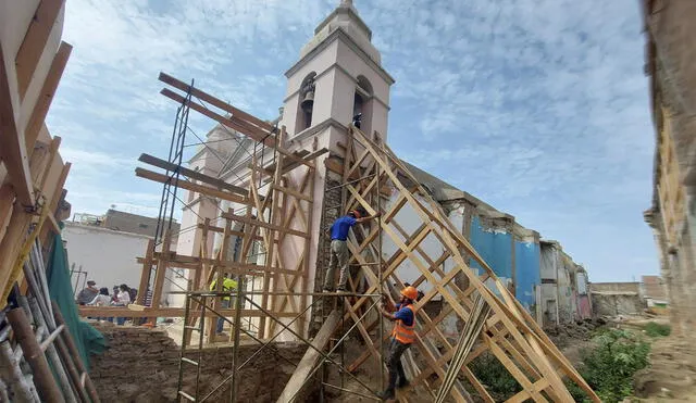 Infraestructura de iglesia Santa Verónica data de 1840. Foto: Clinton Medina/La República.