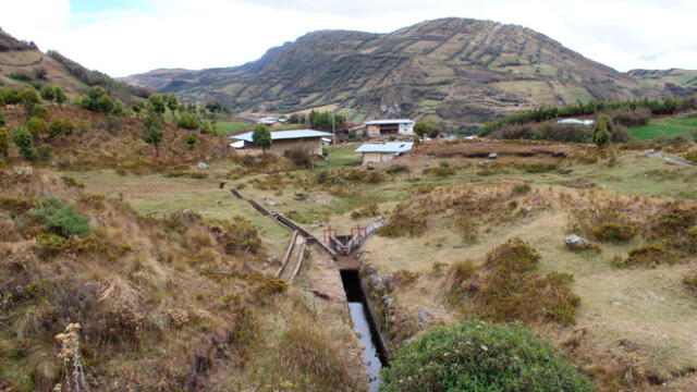 Proyecto de irrigación beneficiará a agricultores de Tranca Pújupe. Foto: Gerencia Subregional de Chota