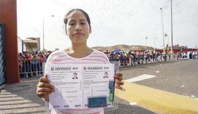 Acceso. Una posibilidad planteada por las universidades es que se amplíe el número de becas. Foto: Aldair Mejía/La república