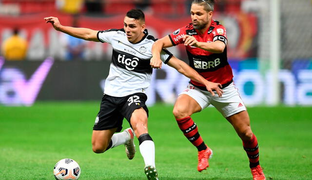 Flamengo ganó 1-4 en el duelo de ida por los cuartos de final de la Copa Libertadores 2021. Foto: EFE