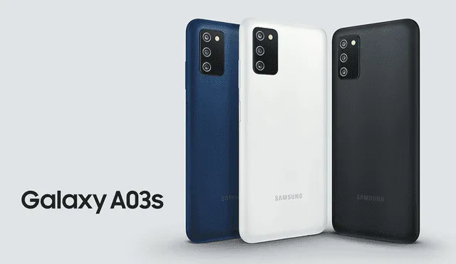 El teléfono estará disponible en color azul, blanco y negro. Foto: Samsung