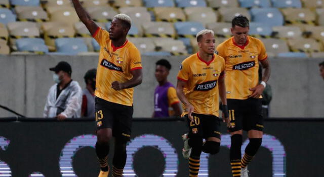 Barcelona SC vs. Fluminense definirá quién pasa a semis de Libertadores. Foto: EFE