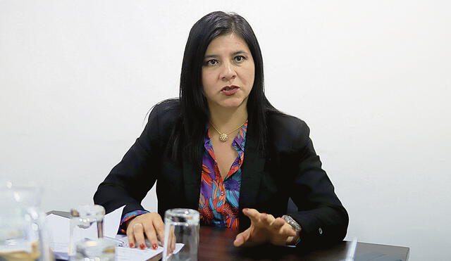 Silvana Carrión manifestó que autoridades de Estados Unidos tienen comunicación con Cancillería. Foto: Clinton Medina/La República - Video: Clinton Medina/La República