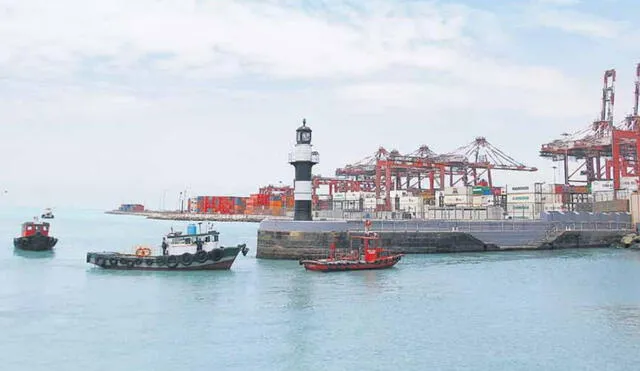 Gran puerto. El Callao tiene infraestructura integral: terminal de contenedores Muelle Sur, el norte multipropósito y el terminal de embarque de concentrados de minerales. Foto: difusión