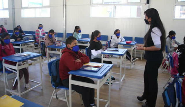 El regreso a clases responde a un acuerdo del Ministerio de Educación con autoridades regionales y locales. Foto: Minedu