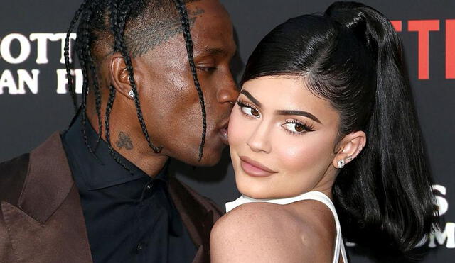 Kylie Jenner y Travis Scott conforman una de las parejas más famosas. Foto: AFP