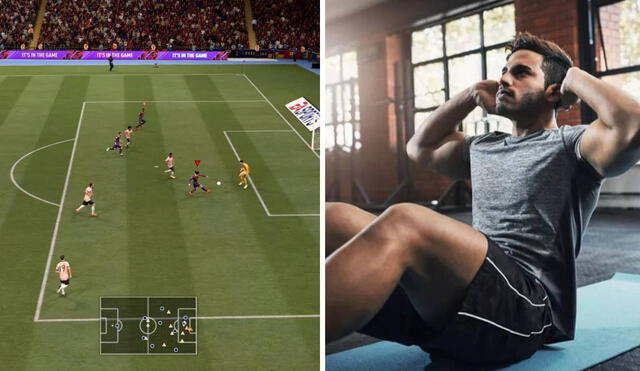Estudio revela que juegos como FIFA y Warzone pueden elevar la tensión y el ritmo cardíaco de modo que se quemen calorías. Foto: EA/Uncover Reality