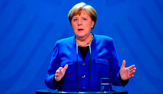 Merkel mostró su insatisfacción por la toma de poder de los talibanes en el país centroasiático. Foto: AFP