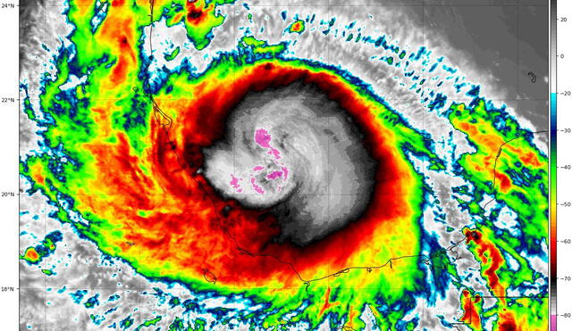 Los meteorólogos prevén que Henri se fortalezca en las próximas 48 horas y se convierta en huracán el sábado. Foto: captura de Twitter/@NHC_Atlantic