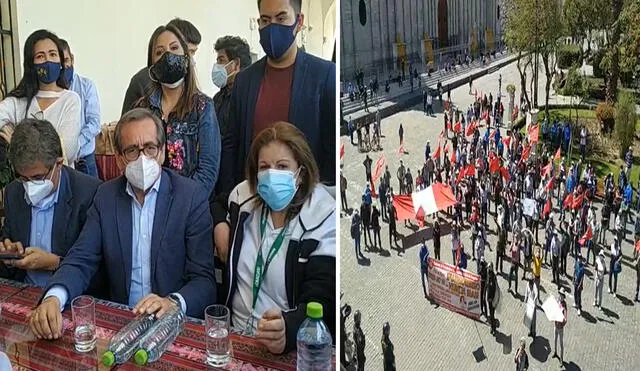Políticos fueron invitados por Frente Demócrata Arequipa. Foto: La República