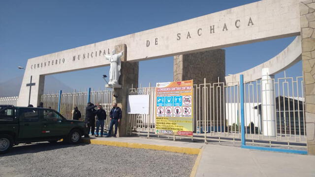 Visitantes deberán cumplir estrictamente los protocolos para poder ingresar a los camposantos. Foto: Municipalidad de Sachaca