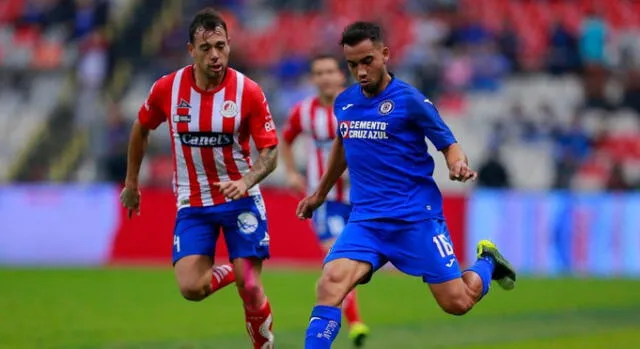 El Cruz Azul vs. Atlético San Luis será por la fecha 6 de la Liga MX. Foto: EFE