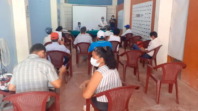 Usuarios del agua renovarán su directiva en Uctubamba, región Amazonas. Foto: ANA.