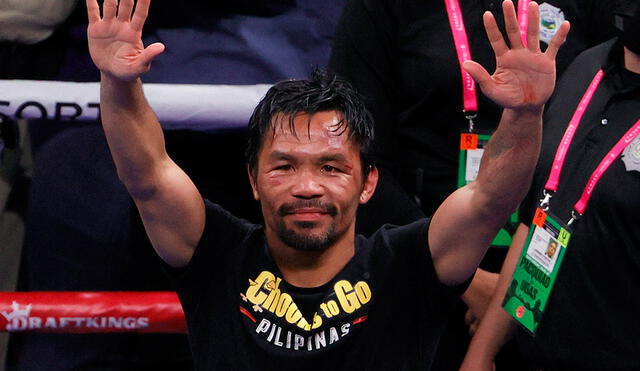 Manny Pacquiao ha participado en 71 peleas desde su debut en 1995. Foto: AFP