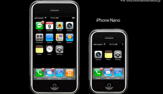 En 2010, Steve Jobs quiso organizar una reunión para determinar el costo, diseño y presentar unos renders del iPhone nano. Foto: Muy Computer
