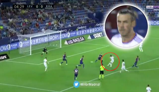 Gareth Bale marcó su primer gol de la temporada 2021-2022. Foto: captura Bein