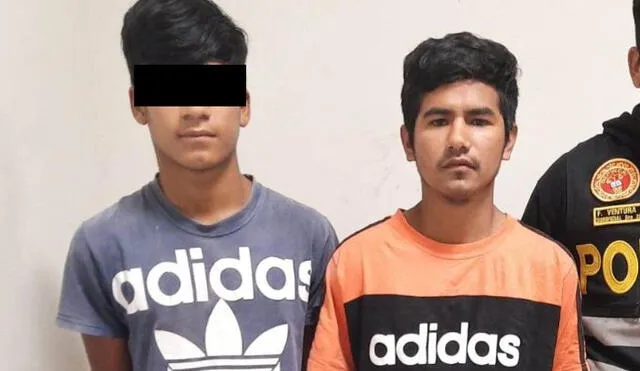 El adolescente declaró que fueron enviados por su hermano preso en el penal de Trujillo. Foto: PNP
