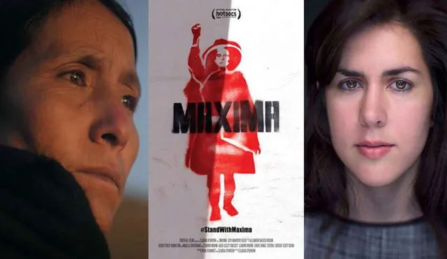 Máxima, de Claudia Sparrow, es un documental que expone la lucha e historia de la cajamarquina Máxima Acuña. Foto: composición La República