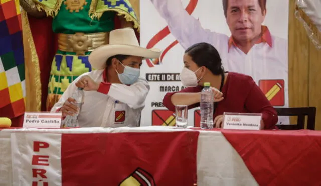 Verónika Mendoza apoyó a Pedro Castillo durante la segunda vuelta presidencial. Foto: GLR